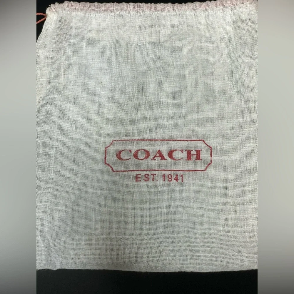 Authentic Vintage Coach EST. 1941 wristlet dustbag EUC - Picture 4 of 7